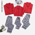 thumbnail image 1 of Pijamas familiares de Navidad para otoño e invierno, conjunto de ropa de dormir para padres e hijos, 2022, 1 of 4