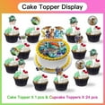thumbnail image 5 of Wings of Fire Party Supplies Birthday Decorations Plates Banner Kids Cake Toppers Set Decor, 5 of 7