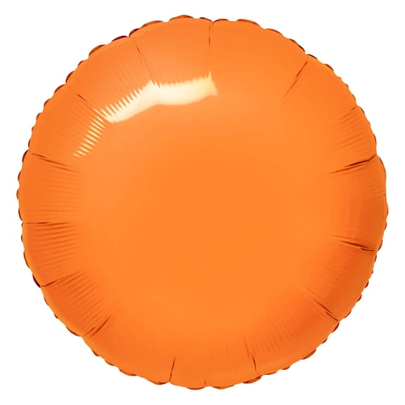 18 inch Anagram Vibrant Orange Foil Mylar Balloon - Party Supplies Decorations
