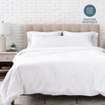 thumbnail image 5 of Bare Home Satin Body Pillowcase - Silky Soft for Hair & Skin - Envelope Closure - White, 5 of 8