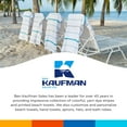 thumbnail image 3 of Kaufman - Terry Horizontal Sailor Stripes Beach Pool Towels - Set of 4 Pcs - 30in X 60in - 400 GSM - Luxury Hotel Towels 4-Pack (Turquoise), 3 of 7
