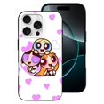 thumbnail image 2 of Funda de TPU de Las Chicas Superpoderosas para iPhone 16 Pro: ultrafina, a prueba de golpes, antiamarilleo, resistente a arañazos, compatible con carga inalámbrica, agarre mejorado, estilo negro., 2 of 7
