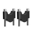 thumbnail image 1 of xinxixnxx Riding Performance Reliable HandleBar Adaptor And Is Suitable For Almost All black 22mm 1Set, 1 of 4