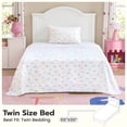 thumbnail image 5 of Joyfy Rainbow Twin Size Sheet Set for Kids – 3Pcs Soft Microfiber Bedding, Deep Pocket Fitted Sheet Fits Up to 16" Mattress, Wrinkle Free & Fade Resistant – Cozy Breathable Sheets for Boys Girls Teen, 5 of 8