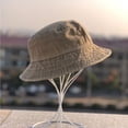 thumbnail image 4 of QualitChoice Comfortable Bucket Hat Fishermen Caps Clothes Decoration Fashion Accessory Khaki M 1Set, 4 of 6