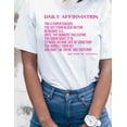 thumbnail image 2 of Daily Affirmation Juvenile T-shirt, 2 of 2
