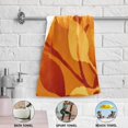 thumbnail image 3 of Coolnut Autumn Leaves Dish Towels Kitchen Towel 2 PCS, Fall Maple Hand Towels Ultra Soft and Highly Absorbent,Decorative Fingertip Face Towel for Bathroom Hotel, 28.3"x14.4", 3 of 4