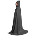 thumbnail image 4 of YanHoo Womens Hooded Halloween Christmas Cloak Costumes Party Cape, 4 of 7