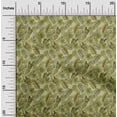 thumbnail image 2 of oneOone Velvet Light Green Fabric Tropical Leaf Sewing Craft Projects Fabric Prints By Yard 58 Inch Wide, 2 of 5