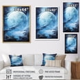 thumbnail image 4 of Designart "In Icy Tree Planet Europa" Space Planet Wall Art Living Room, 4 of 5