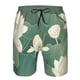 thumbnail image 3 of Balery Lotus Golden Line Traje de Baño Estilo Hawaiano para Hombre, Shorts de Secado Rápido con Bolsillos-Small, 3 of 6