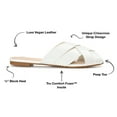 thumbnail image 2 of Journee Collection Womens Haize Tru Comfort Foam Slide Low Block Heel Sandals, 2 of 6