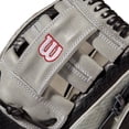 thumbnail image 6 of Wilson A2000 Superskin Tim Anderson Gm 11.5" Baseball Glove (Wbw100433115) Single Post Black/Grey 11.5 Right Hand, 6 of 6