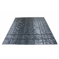 Airbag / Parachute Fabric Heavy Duty 14oz Steel Tarp 20x18  - Black