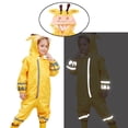 thumbnail image 3 of Imperméable Mignon pour Enfants avec Dessin Animé et Manches, Capuche, Jaune G, 3 of 9