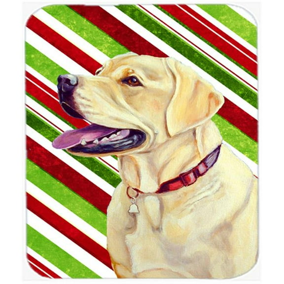 Carolines Treasures  Labrador Candy Cane Holiday Christmas Mouse Pad