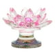 thumbnail image 3 of Pisapapeles de cristal de loto Sunnimix Decoración Feng Shui rosado, 3 of 8