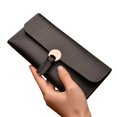 thumbnail image 4 of Zonghan Stylish PU Leather Long Wallet women Wallet Leisure Purse Simple Women Wallets Long Coin Pocket Card Holder Purse Fashion, 4 of 6