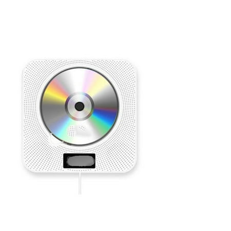 Portable DVD / CD Player BT Wall Mountable CD Music Player with Remote Control for TV Home CD Boombox Accurate Channel Search