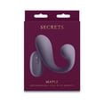 thumbnail image 2 of Secrets Maple Rechargeable G-Spot Vibrator with Remote Control, Purple, 2 of 5