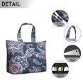 thumbnail image 3 of Vibrant Indian Tribal Paisley Design Weekender Bag - Durable & Comfortable, 3 of 4