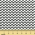 thumbnail image 5 of Shason Textile 45" x 3 yd Cotton Polyester Blend Geometric Sewing & Craft Fabric, Red and White, 5 of 5