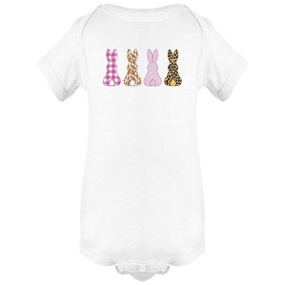Colorful Rabbits Collection Bodysuit Infant -Image by Shutterstock,  24 Months