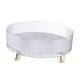 thumbnail image 4 of Bandeja de almacenamiento giratoria, contenedor, soporte para cosméticos, estante de especias giratorio antideslizante, bandeja para servir para, 4 of 6