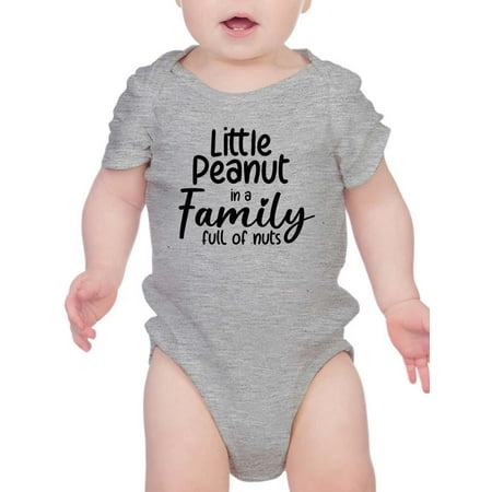 

Little Peanut In Family Of Nuts Bodysuit Infant -Smartprints Designs Newborn