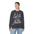 thumbnail image 5 of Love Like Jesus Sweatshirt Christian Sweatshirt Religious Dove Shirt Gift, 5 of 6
