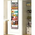 thumbnail image 1 of VEVOR 8-Tier Over the Door Pantry Organizer Hanging Storage Rack Adjustable Kitchen, 1 of 9