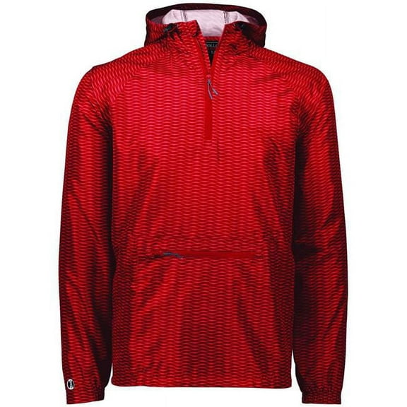 Holloway Sportswear XL Range Packable Pullover Scarlet 229554