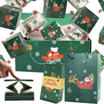 20-Piece Pop-Up Surprise Box Set - Christmas Proposal & Birthday Gift Reveal Kit with Red Envelopes (Fits Jewelry/Watches)
