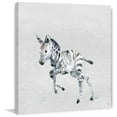thumbnail image 2 of Marmont Hill Running Zebra II Canvas Wall Art, 2 of 7