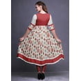 thumbnail image 4 of Bimba Long Anarkali Dresses Casual Ethnic Kurti Indian Kurtis For Women, 4 of 5