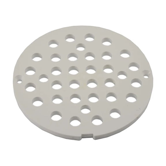 Jones Stephens D40602 5" Plastic Round Floor Drain - White