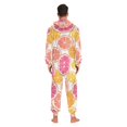 thumbnail image 4 of FORMRS Onesies Pajama for Adults Unisex Hoodie Winter Jumpsuit One Piece Sleepwear, Sizes S-2XL, Orange Grapefruit Slices, 4 of 7