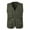 Army Green, variant on Men's Fishing Vest Utility Safari Travel Vest with Pockets Outdoor Work Photo Cargo Fly Summer Vest
