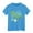 Blue, variant on Easter T Shirt for Girls Dinosaur Print Short Sleeve T-Shirt Summer Casual Tee Shirt