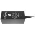 thumbnail image 3 of Cemetery Vase Inserting Grave Flower Holder Metal Cemetery Vase With Spike, 3 of 9