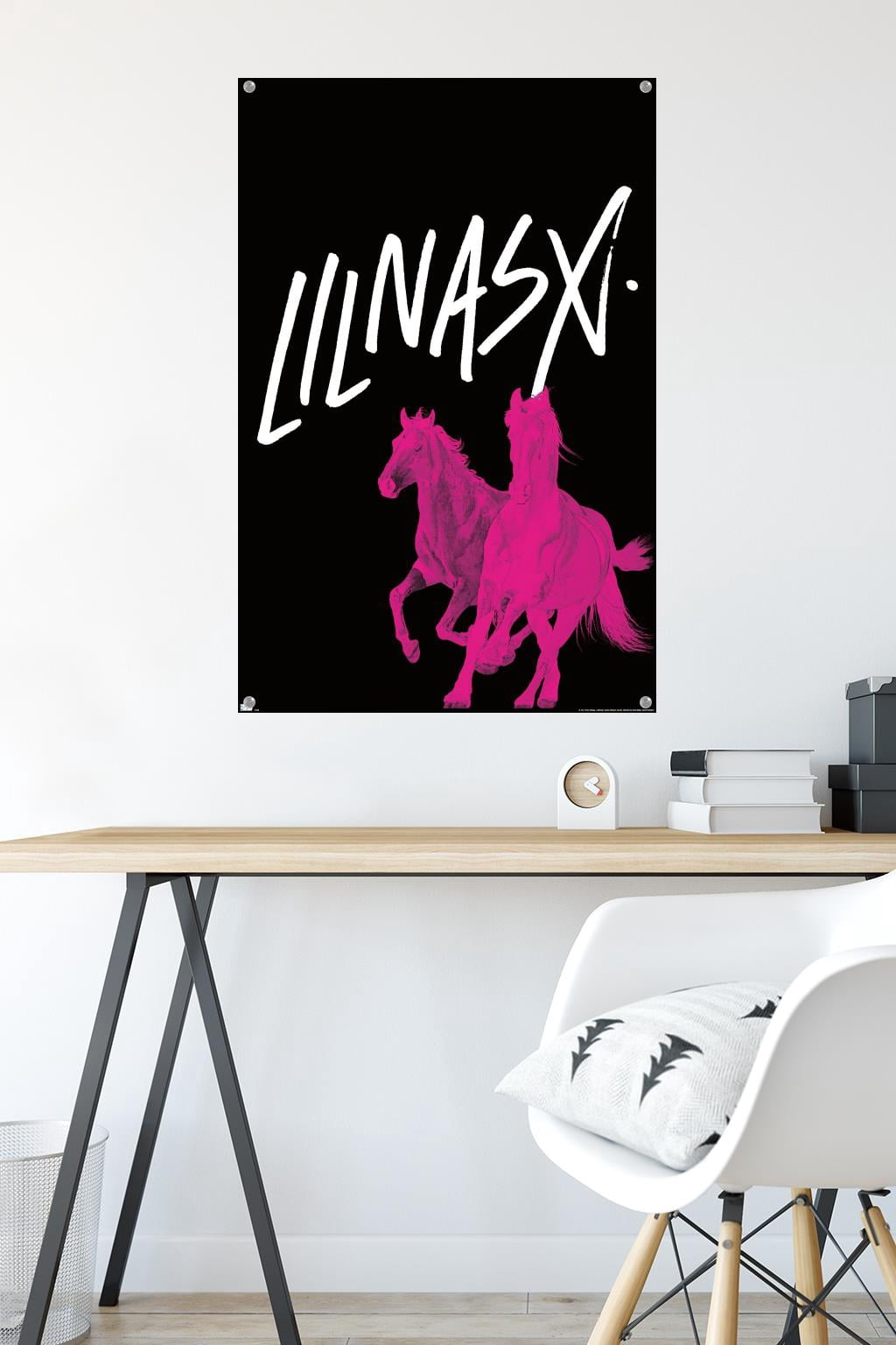 Lil Nas - Horses Wall Poster with Pushpins, 22.375" x 34"