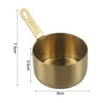 thumbnail image 1 of BUYISI Home Kitchen Mini Sauce Pan 100Ml Sauce Pan Not Easy Rust Gold M, 1 of 6
