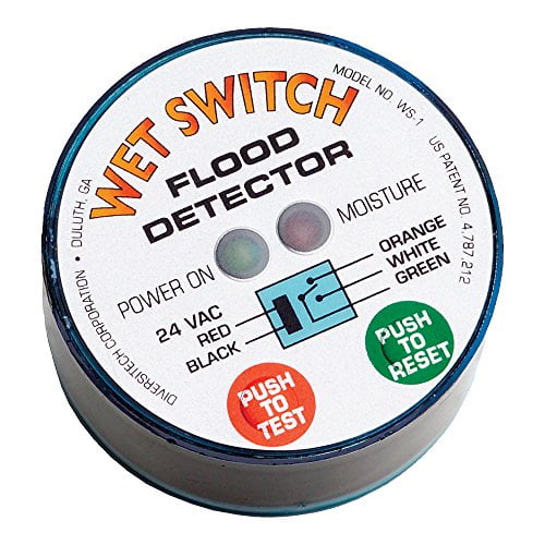DiversiTech WS-1 Détecteur d'Inondation à Interrupteur Humide