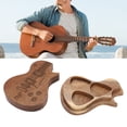 thumbnail image 4 of Pick Box Holder, Solid Wood Delicate Container  Pick Storage Box Patterned  For Bass For Guitarist, 4 of 8