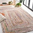thumbnail image 2 of SAFAVIEH Cape Cod Miah Geometric Area Rug, Beige/Multi, 3' x 3' Square, 2 of 8