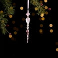 thumbnail image 4 of zhmrfg Pink Acrylic Crystal Christmas Pendant, Elegant Tree Decoration, Transparent Beads Crystals for Christmas Tree Home Decor, Festive Hanging Ornaments for Holiday Spaces Indoor Decoration, 4 of 6