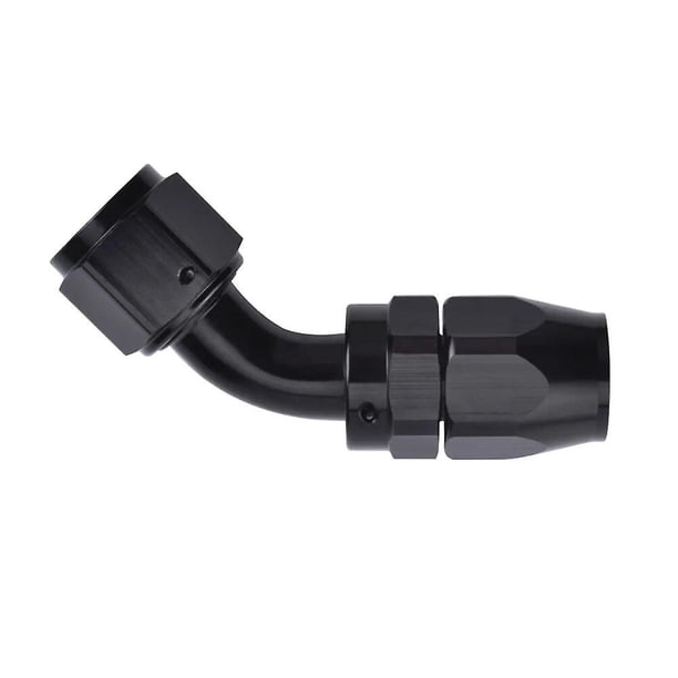 AN4/AN6/AN8/AN10 Straight 0/45/90/180 Degree Aluminum Swivel Hose Adapter Oil Fuel Line NPT Plug Wholesale~1962