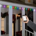 thumbnail image 4 of AppLights 24-Light LED Color Motion Multi-Color Icicle Light Set, 4 of 4