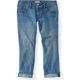 thumbnail image 1 of Aeropostale Womens Solid Regular Fit Jeans, Azul, 9/10, 1 of 2