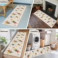 thumbnail image 5 of Runner Rugs 2x6 Ft, Multi-Color Diamond Non Slip Area Rugs for Kitchen Bedroom Entryway, Modern Geometric Middle Century Beige Washable Carpet Runner Rug Floor Mats for Bedroom Home Decor, 5 of 8
